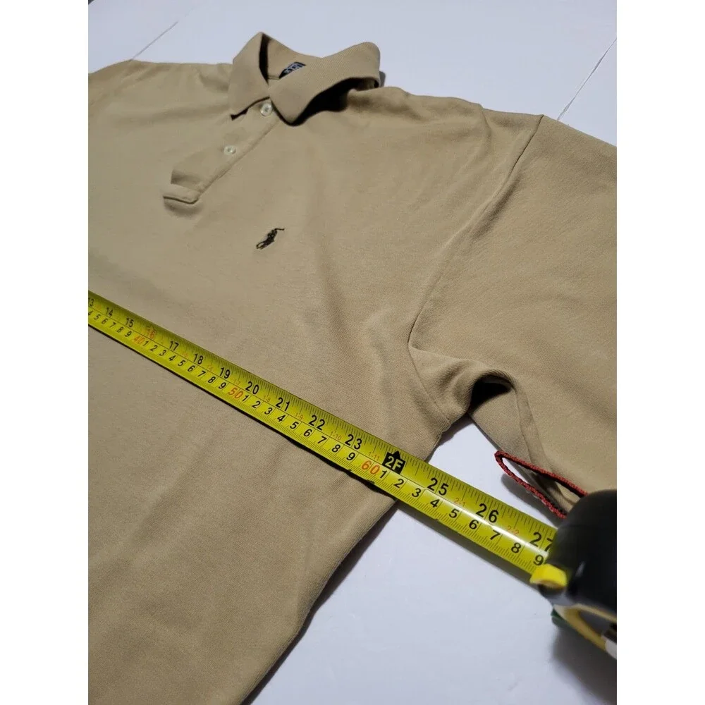 (#L6) Polo By Ralph Lauren Short Sleeve Size Men's Large Brown